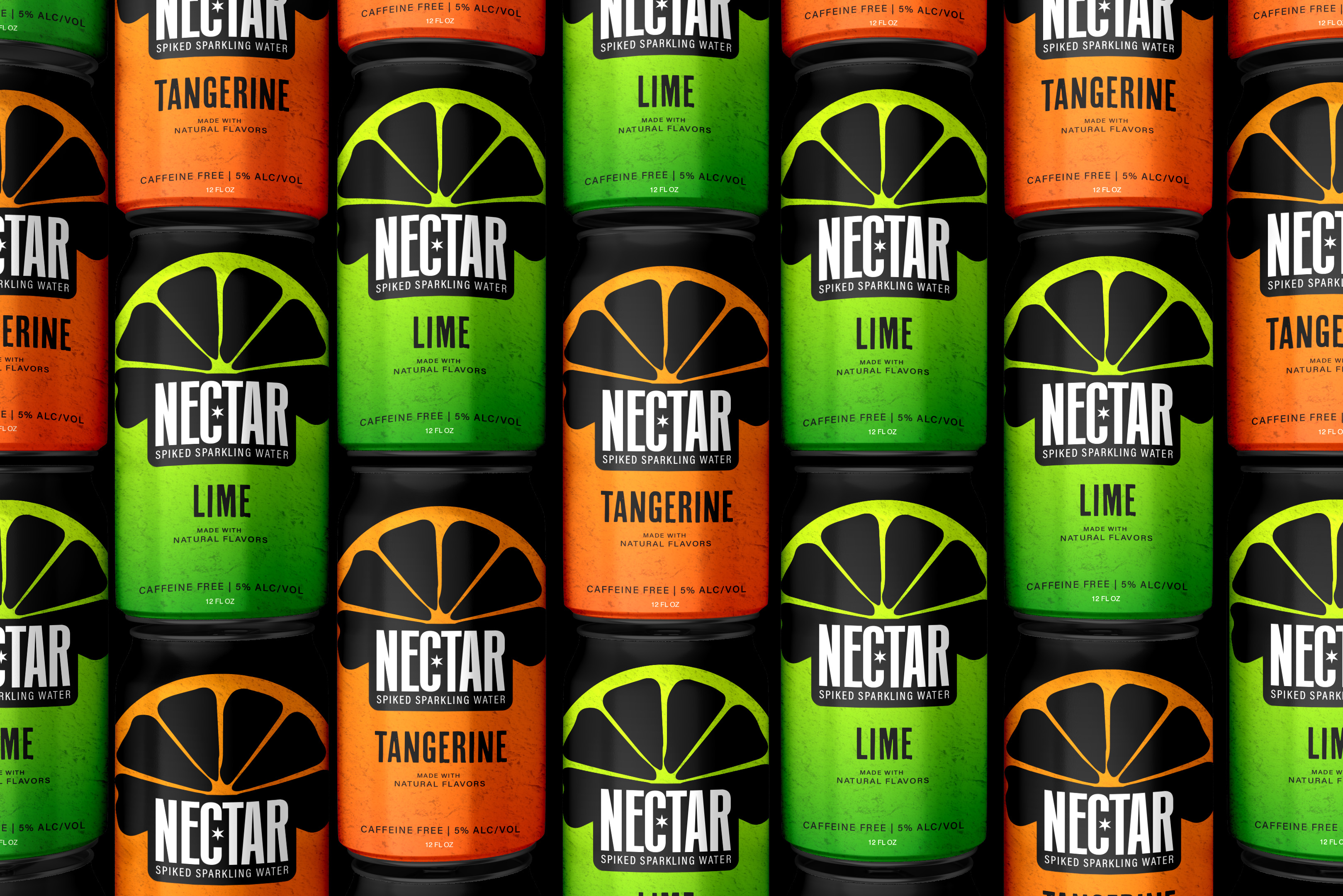 repeating cans of Nectar in a grid